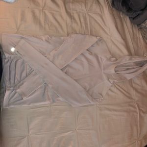 White Athleta Thermal